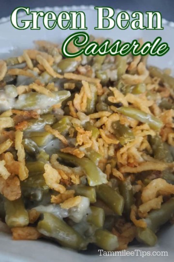 Campbells Green Bean Casserole Recipe {Video} - Tammilee Tips
