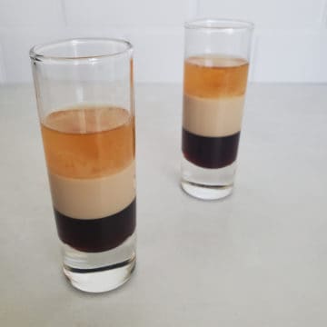 B52 Shot layered in a shot glass