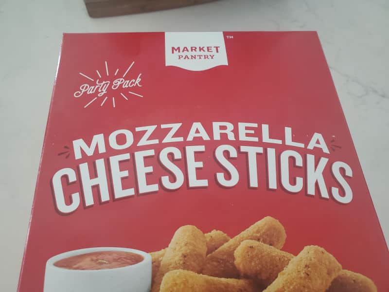 Market Pantry Mozzarella Cheese Sticks box