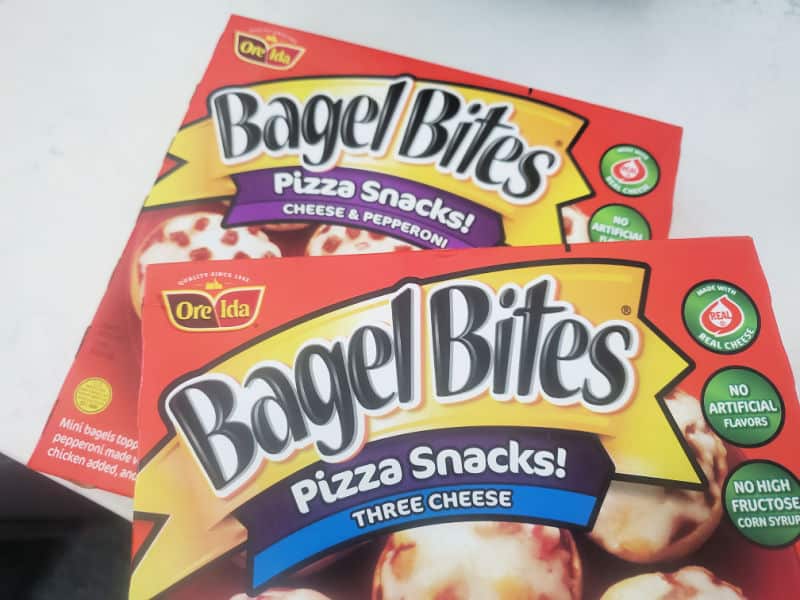 Bagel Bite Pizza Snack Boxes