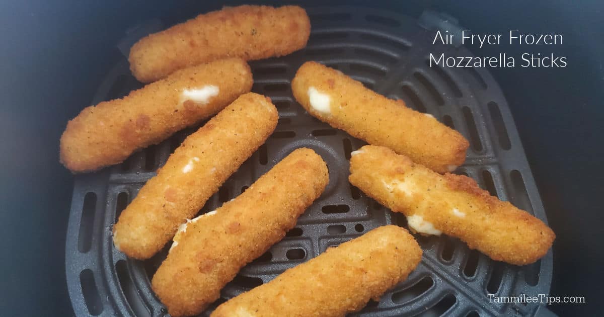 Air Fryer Frozen Mozzarella Sticks Tammilee Tips