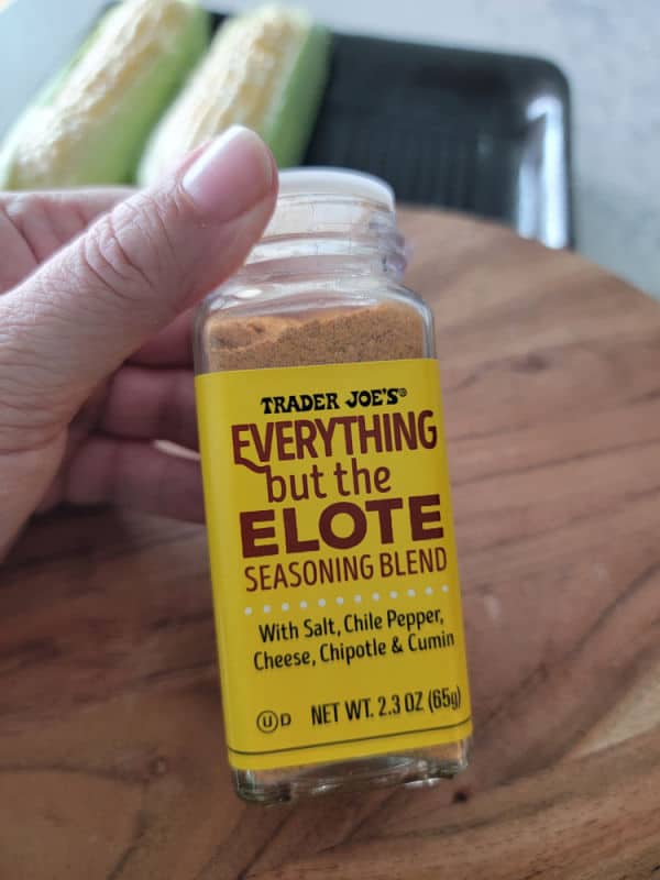 Trader Joes everything but the elote seasoning bottle