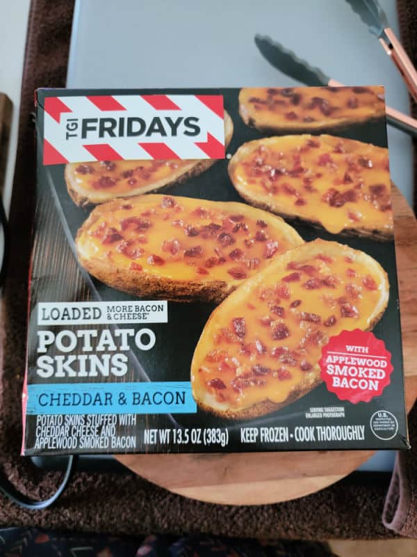 TGI Fridays loaded potato skins package