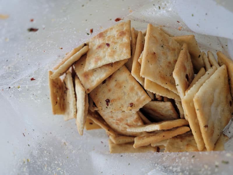 Alabama Firecrackers in a plastic bag