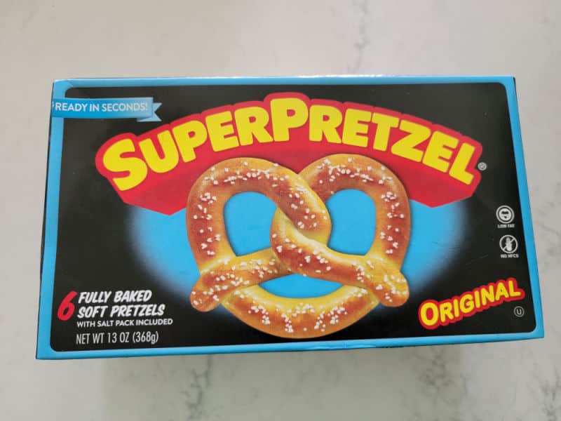 Super Pretzel box