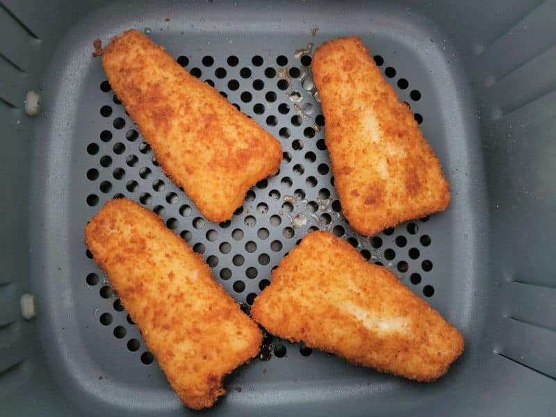 air fried fish fillets