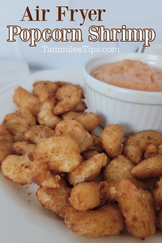 Frozen Popcorn Shrimp in Air Fryer