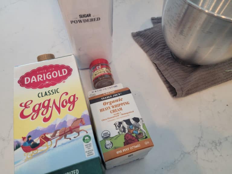 Easy Homemade Eggnog Whipped Cream Recipe Tammilee Tips