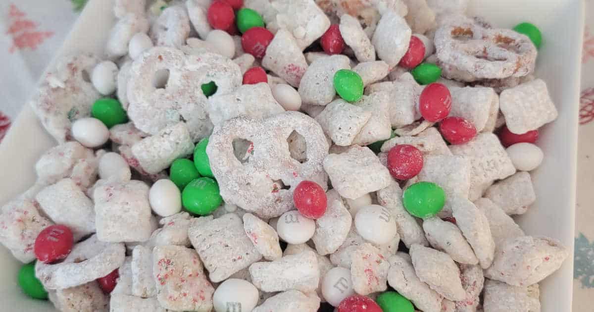 Easy Holiday Reindeer Chow Recipe - Tammilee Tips