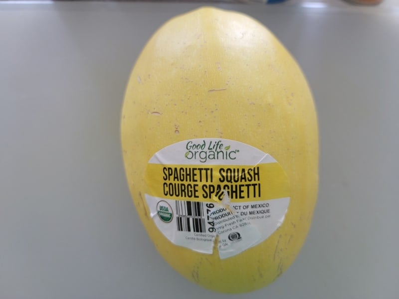 Organic spaghetti Squash 