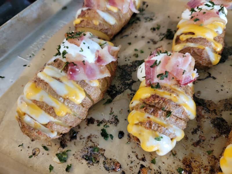 Hasselback Potatoes - Tammilee Tips