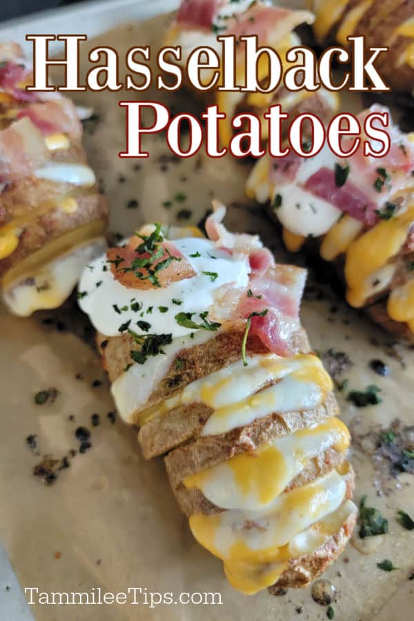 Easy Hasselback Potatoes Recipe - Tammilee Tips