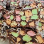 Stack of Church Window Cookies with Coconut