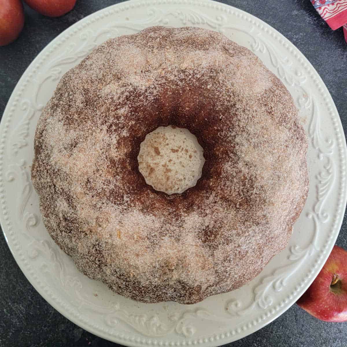 Apple Cider Doughnut Bundt Cake