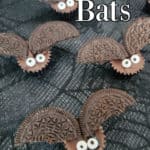 Reeses Bats text over multiple chocolate oreo bats