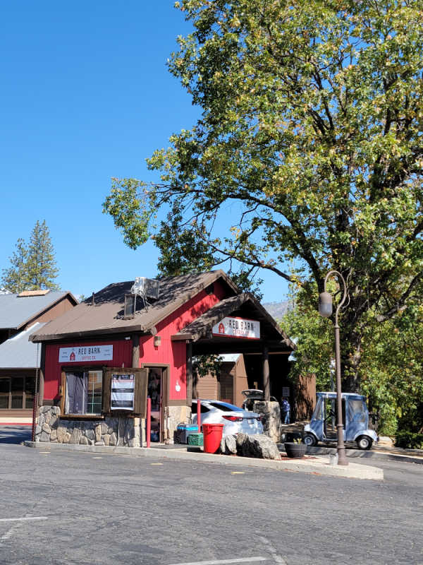 Red Barn Coffee Company North Fork California exterior