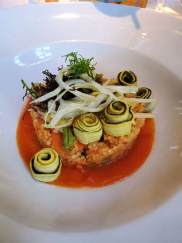 vegetable plate at elderberry house oakhurst