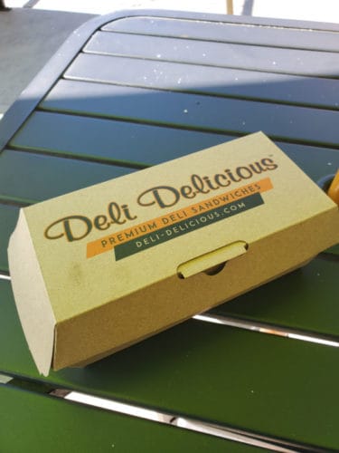 deli delicious sandwich box