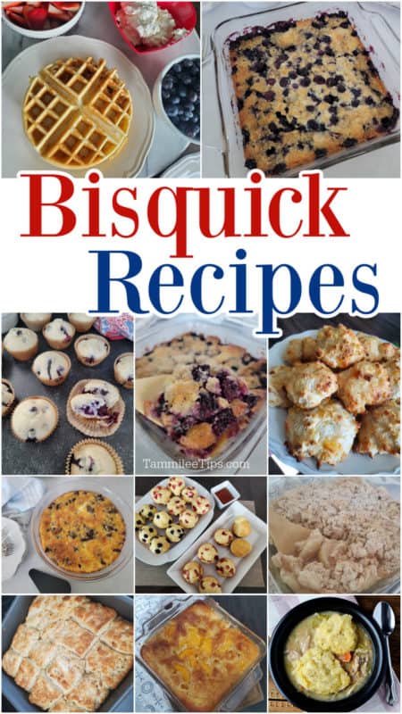 Collage of Easy Bisquick Recipes