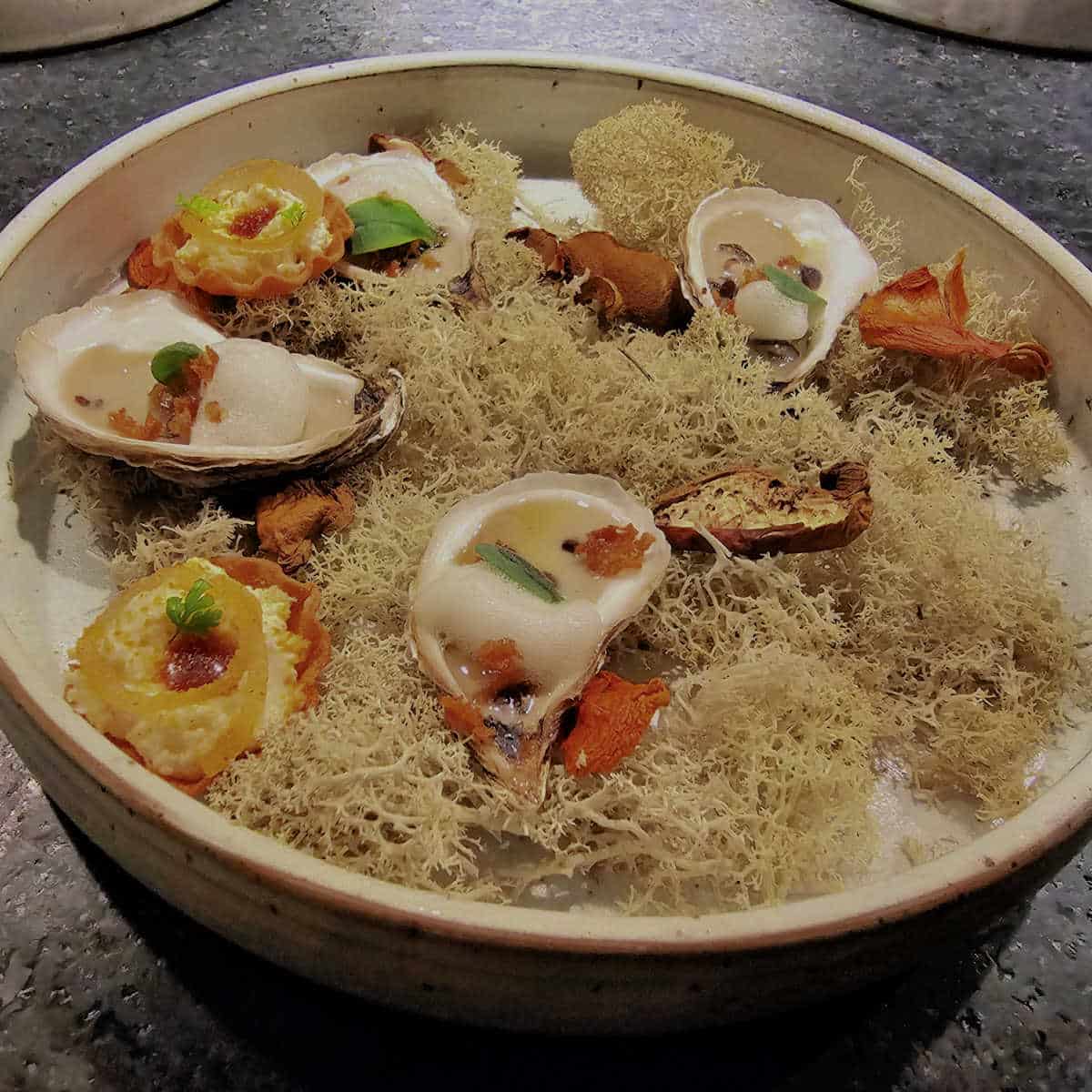 tasting plate at Restaurant Tanière3